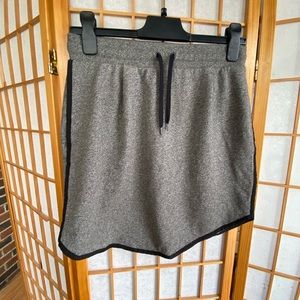 Madewell terry drawstring skirt S